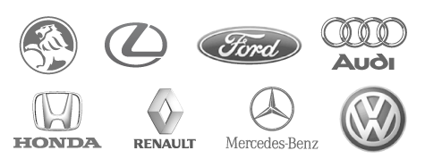 Car Brands we can source parts for.